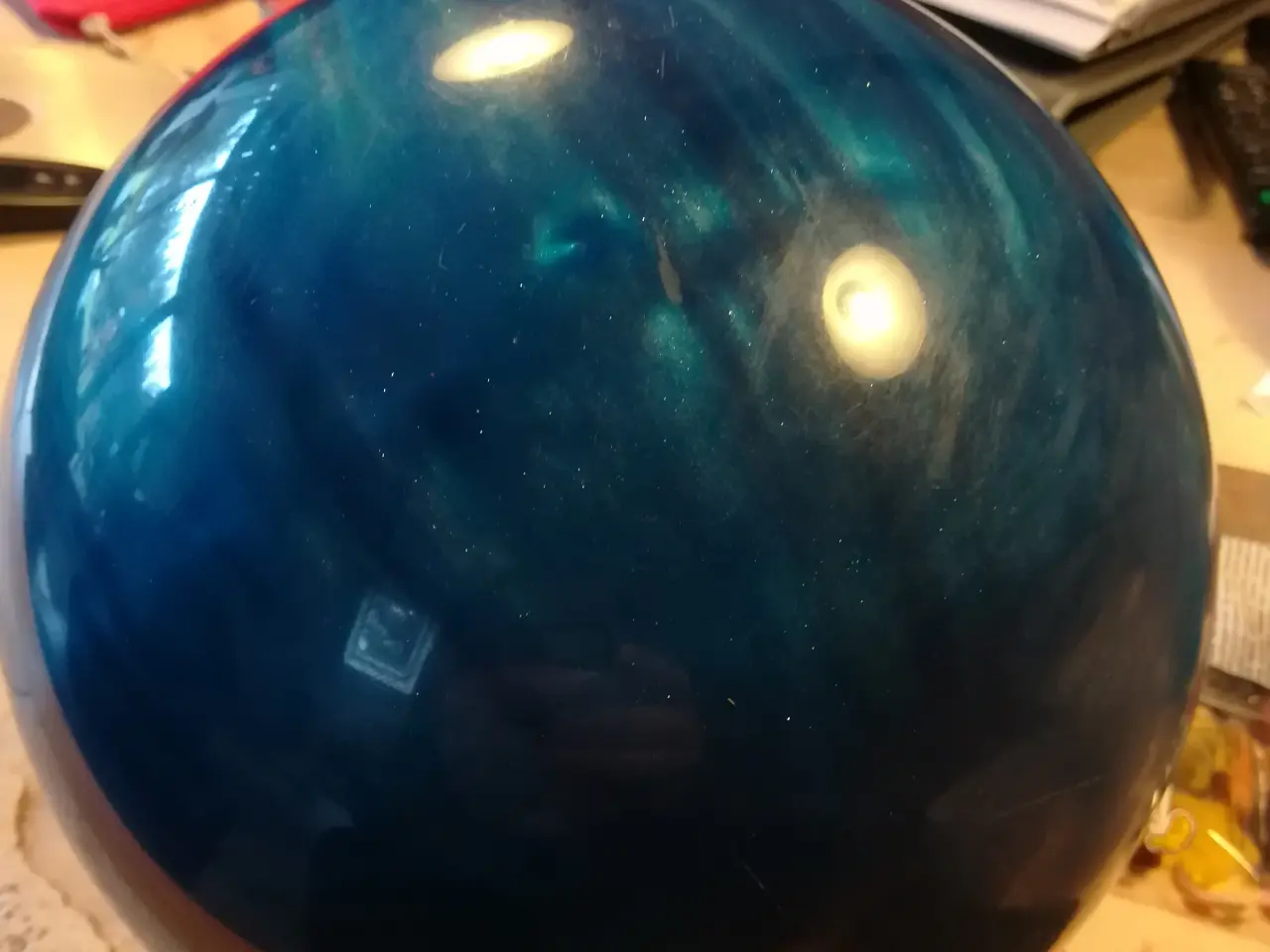 Billede 4 - bowling udstyr kugle + taske + sko