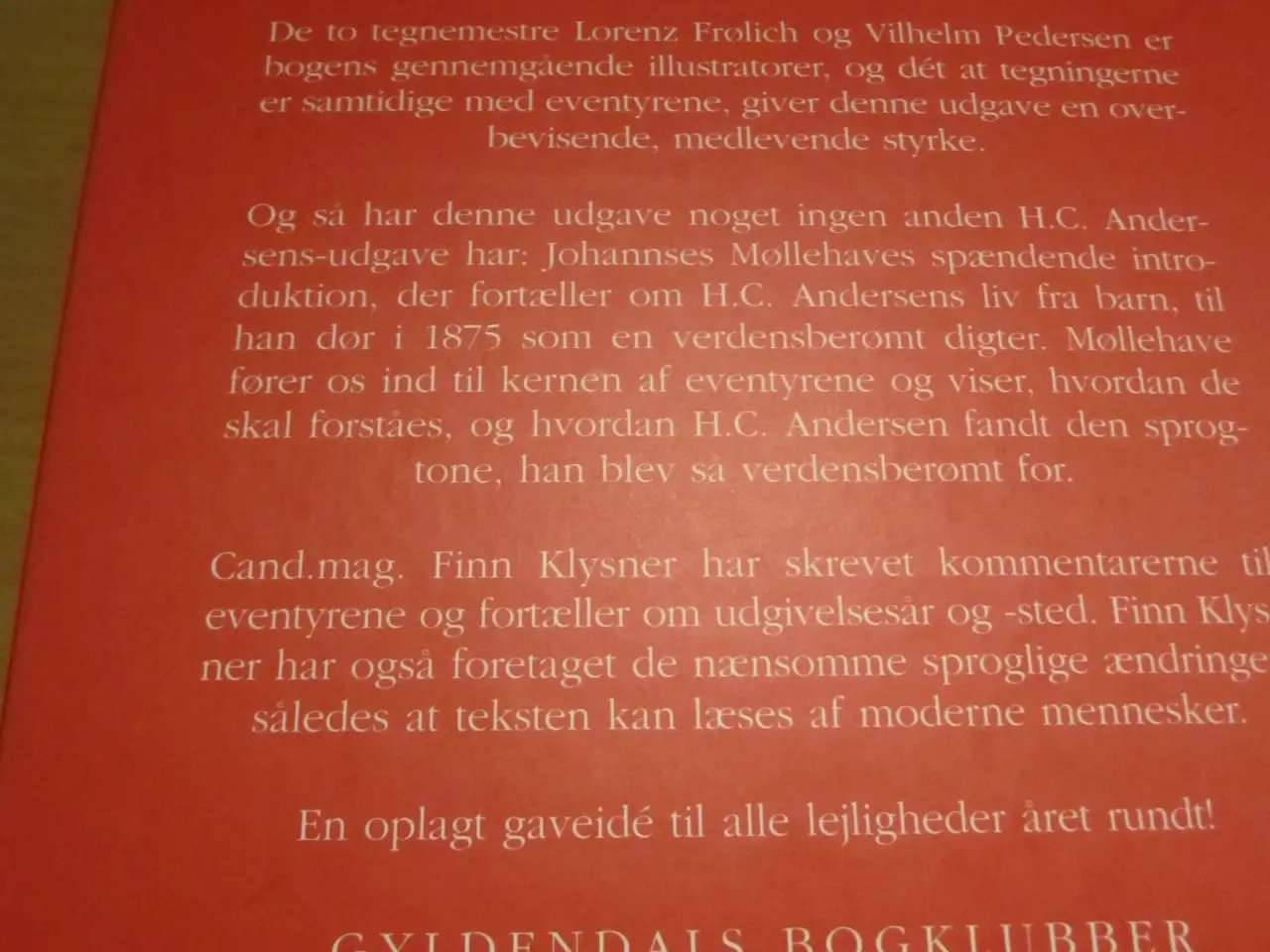 Billede 3 - BYD. H.C. ANDERSEN. BYD. Eventyr & Historier.