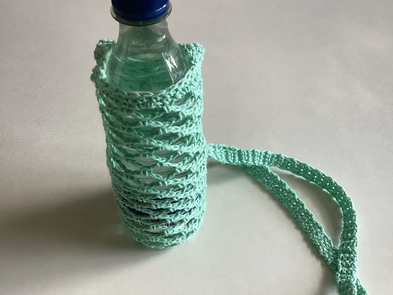 Billede 3 - Flaskeholder/mobilholder med skulderrem