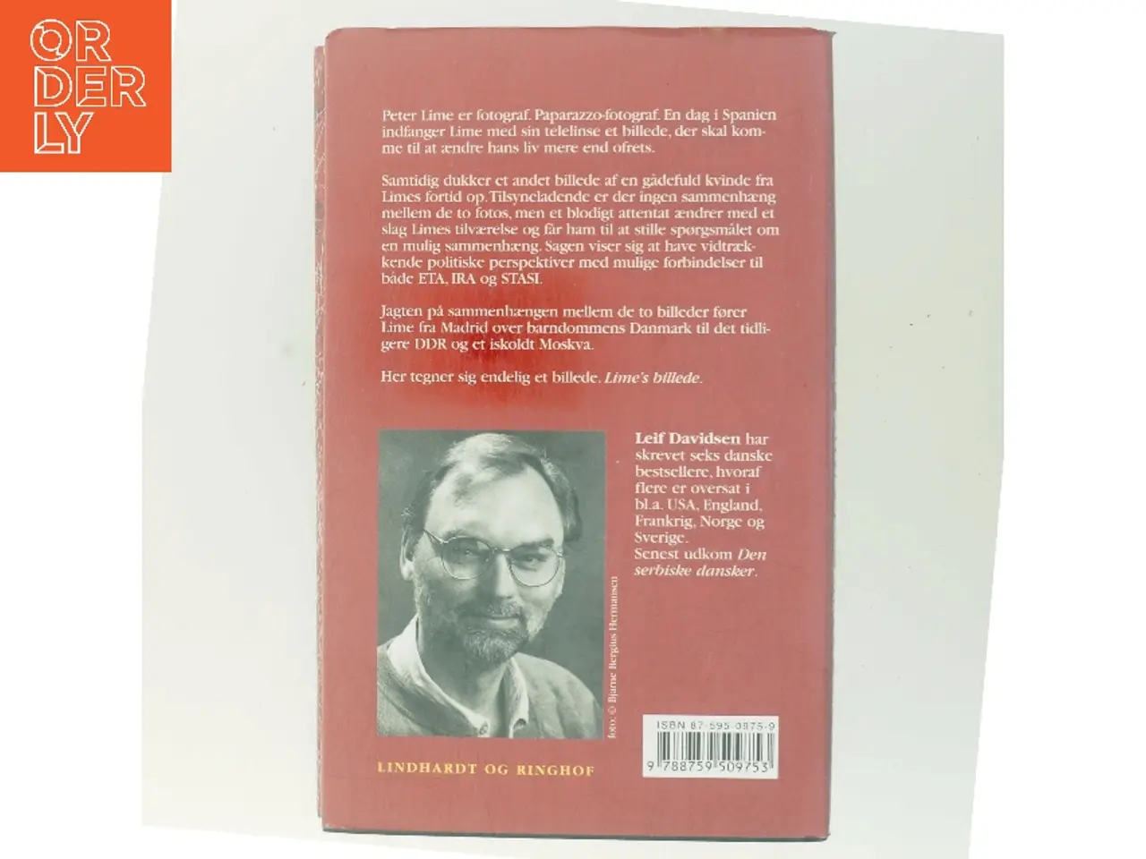 Billede 3 - Lime's Billede: Roman (Danish Edition) af Davidsen, Leif (Bog)