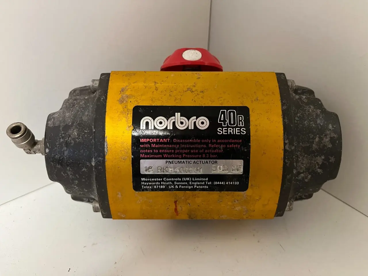 Billede 3 - Norbro 40R Pneumatic Actuator RKB40-1SG1 EOB RF -