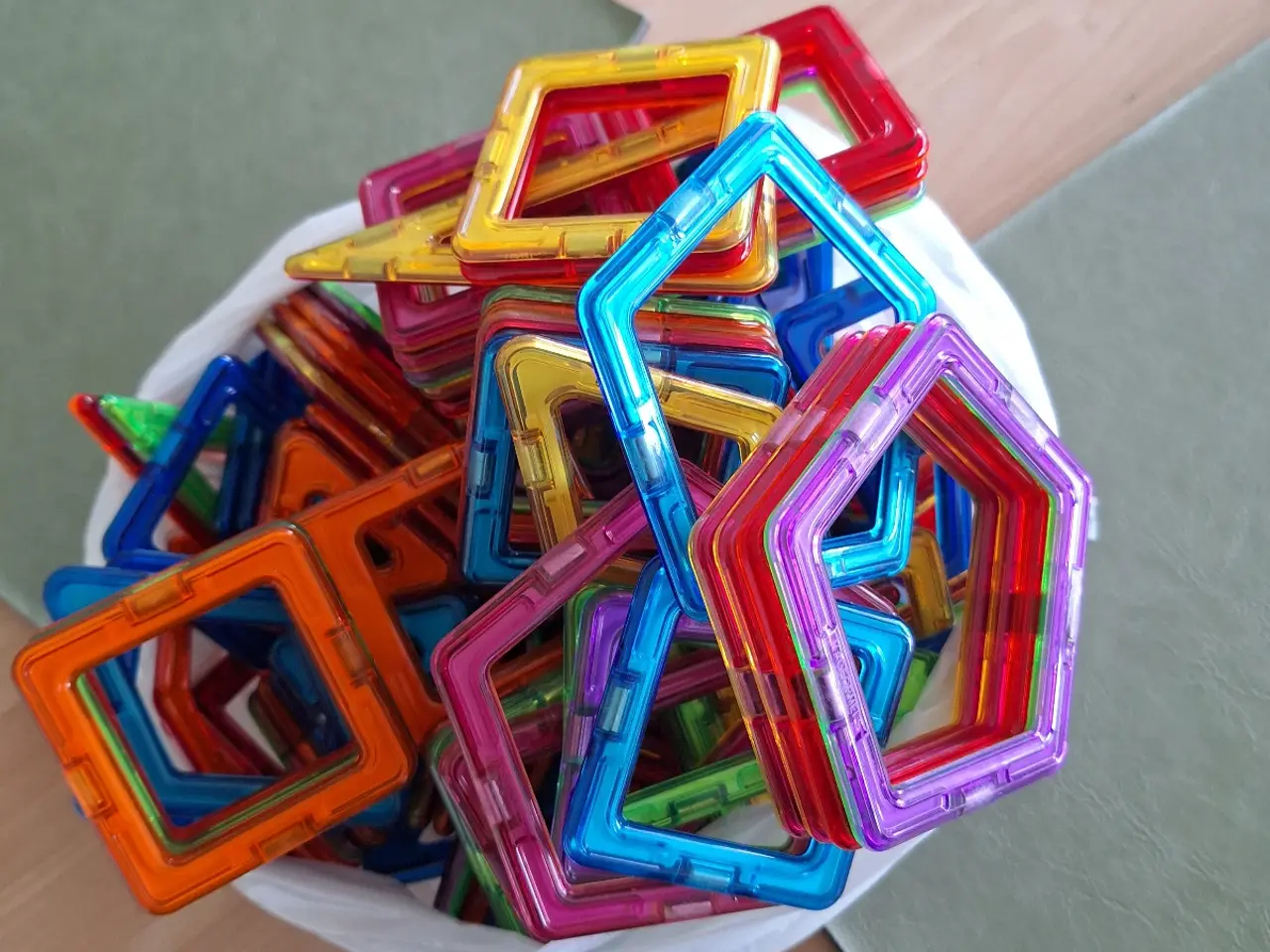 Billede 1 - Magnetiske byggeklodser sælges