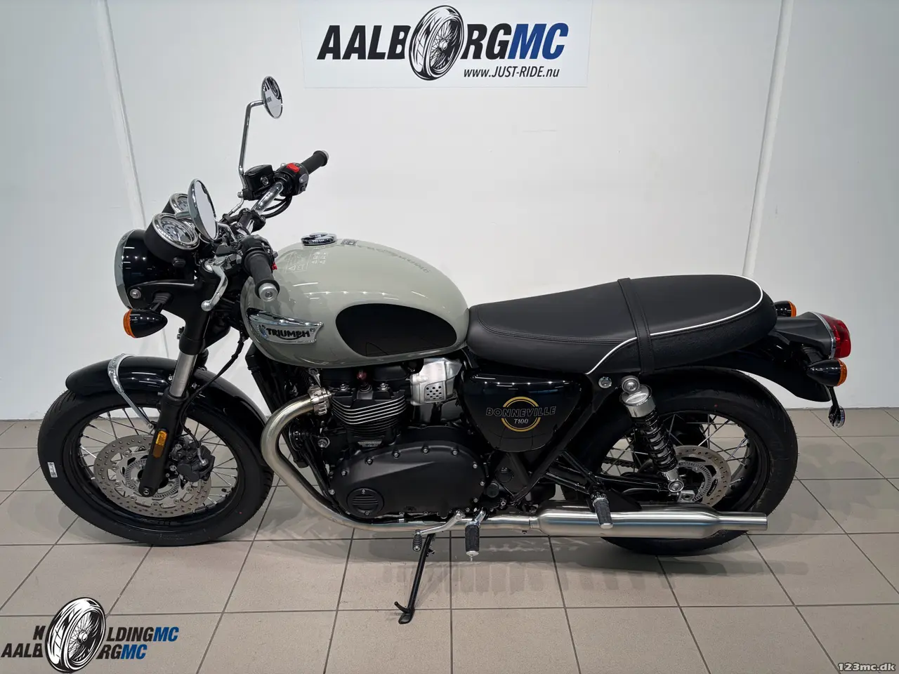 Billede 2 - Triumph T 100 Stone Gray