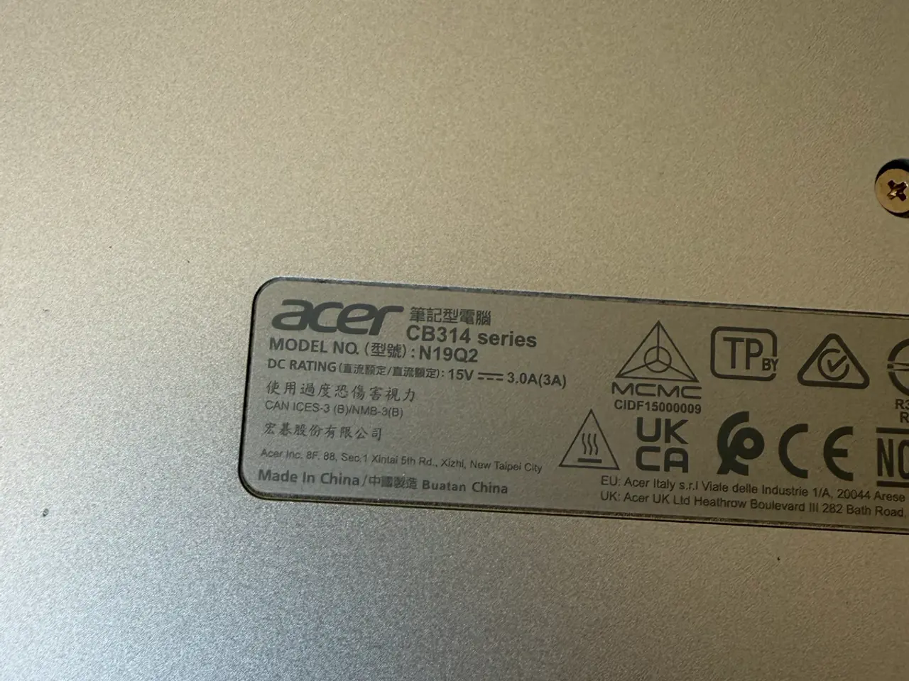 Billede 4 - Acer Chromebook CB314-1H-C899 14”