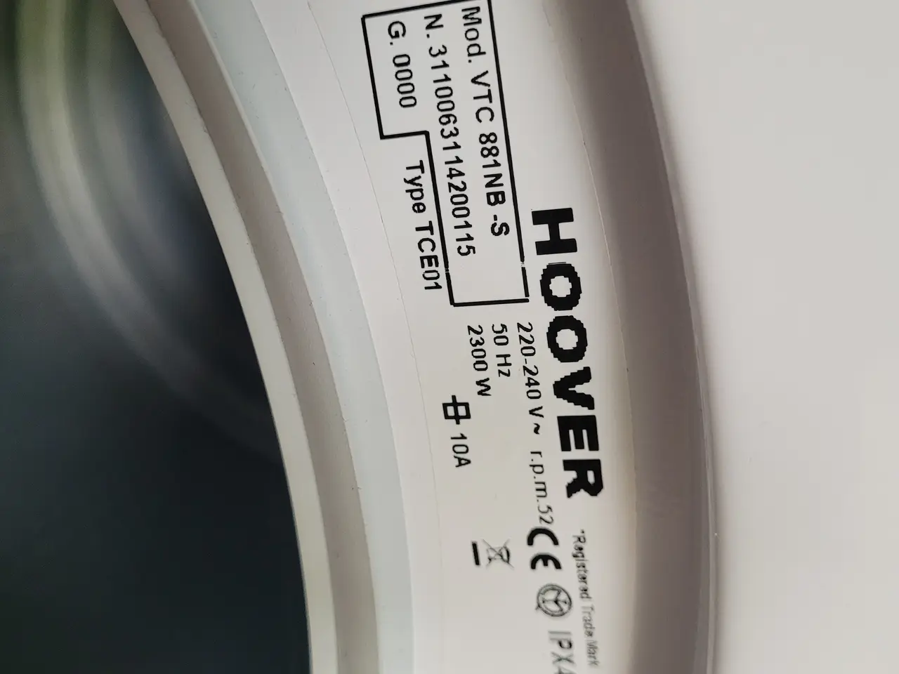 Billede 5 - Hoover kondenstørretumbler 8kg