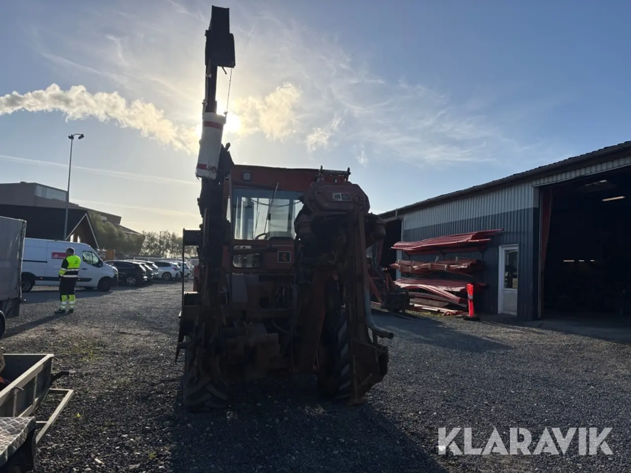 Billede 10 - Kædegraver/plov Ditch Witch 8020 - inklusiv wejerhejs-lad til transport