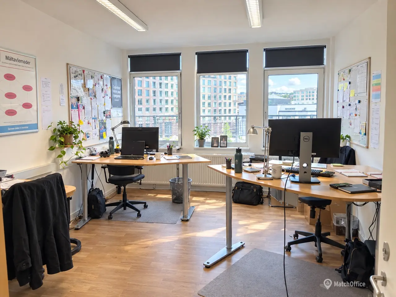Billede 3 - Pæne kontorer med god indretning og tagterasse