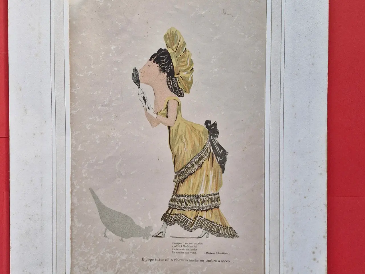 Billede 1 - Farvelitografi; Fanny Tacchinardi Persiani