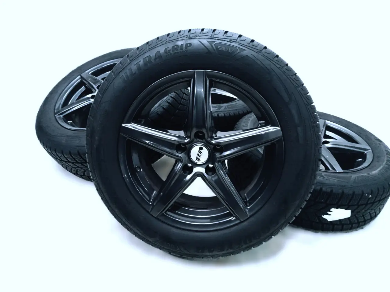 Billede 6 - 5x112 17" ET35 nav 70ø Tekno wheels vintersæt