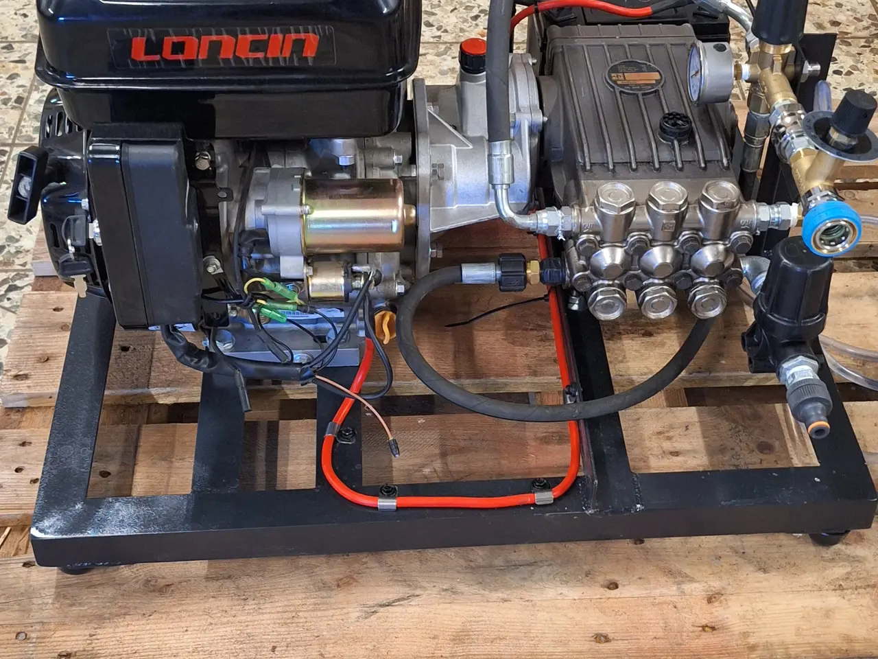 Billede 5 - Benzin LONCIN 389cc 160bar højtryksrenser 