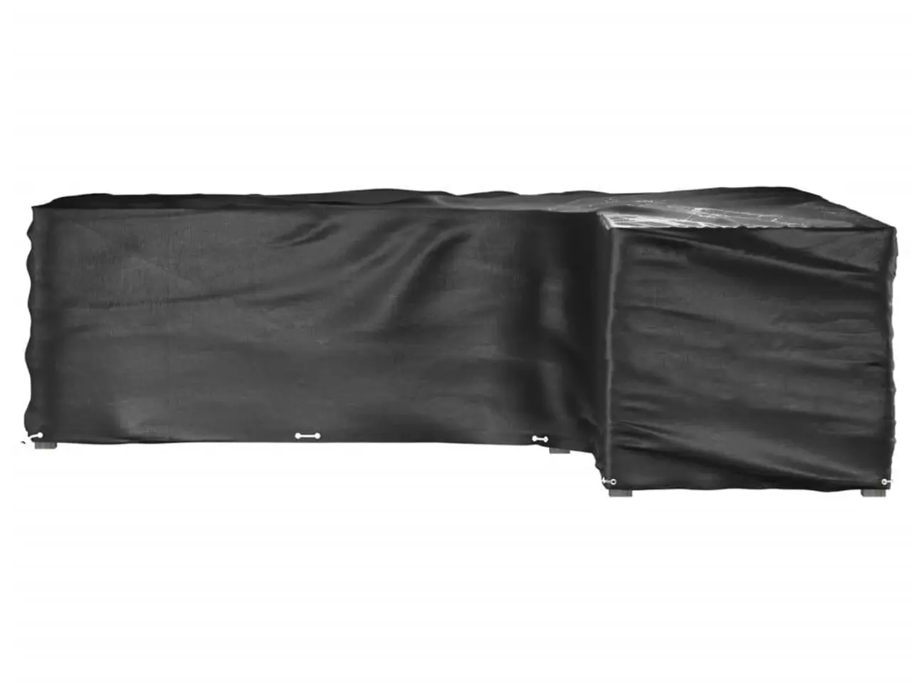 Billede 4 - L-formet havemøbelovertræk 285x220x80 cm 18 øjer