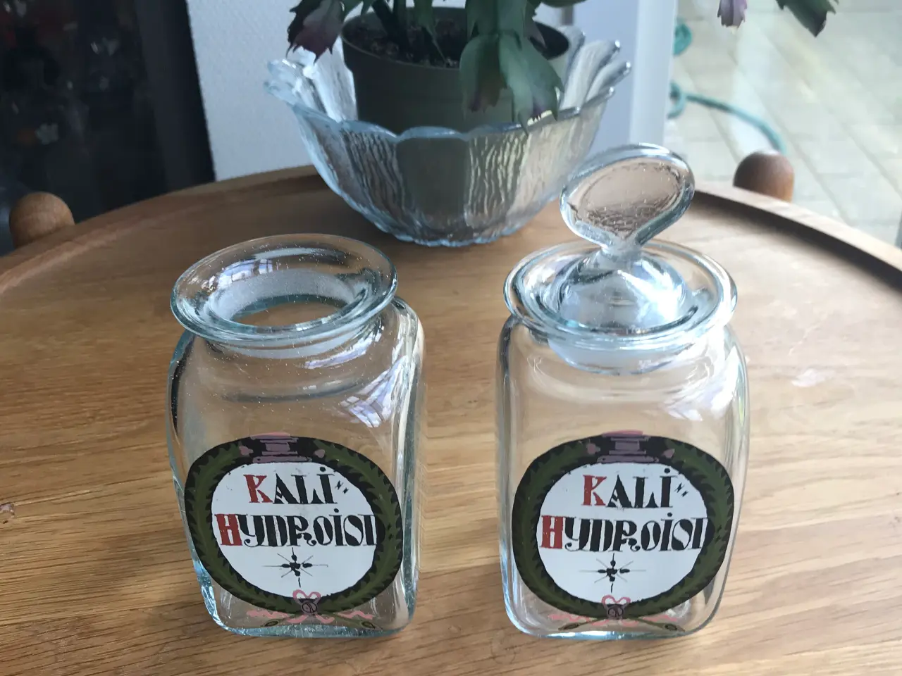 Billede 1 - Apotekerglas "Kali Hydroiod"