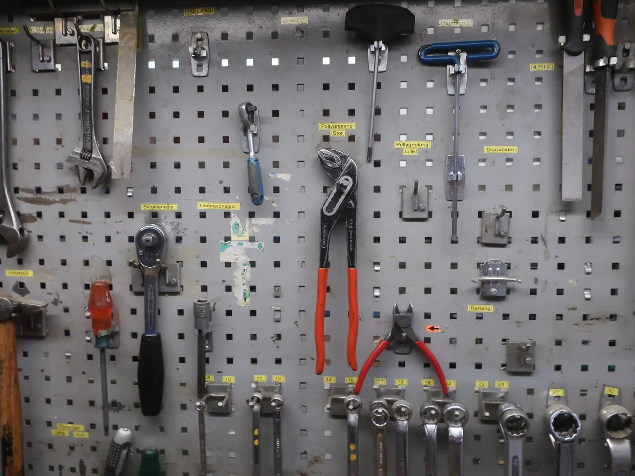 Billede 6 - Arbejdsbord med indhold