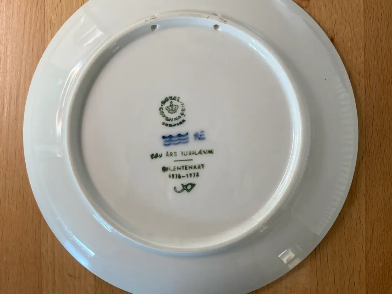 Billede 2 - ROYAL COPENHAGEN PLATTE 200 ÅRS JUBILÆUM