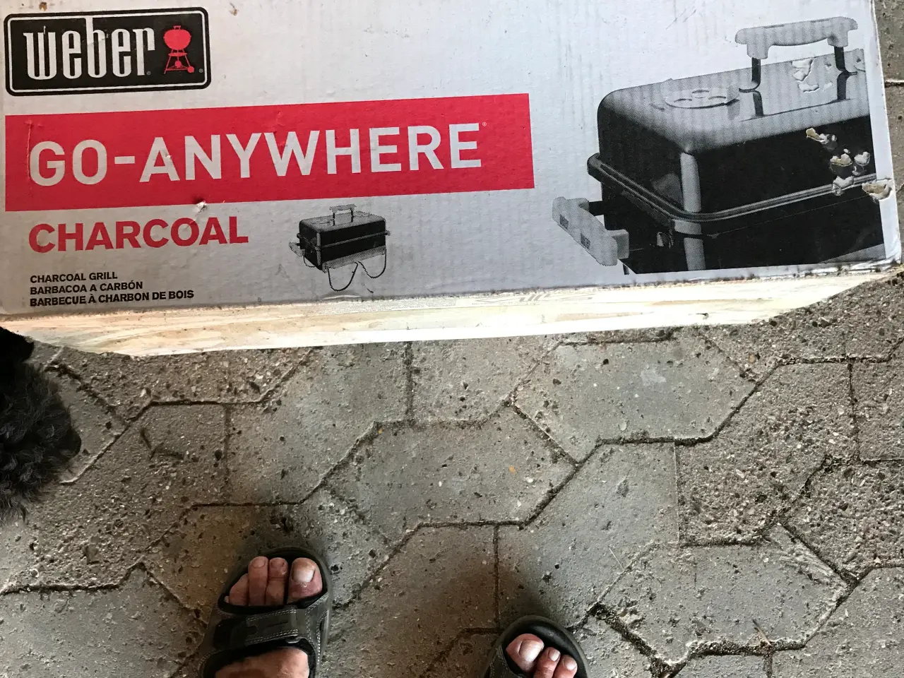 Billede 4 - Weber grill transportabel ( til kul- briketter)