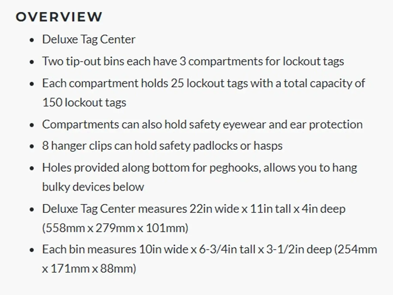 Billede 2 - Master Lock S1800 Deluxe Wall-Mounted Lockout