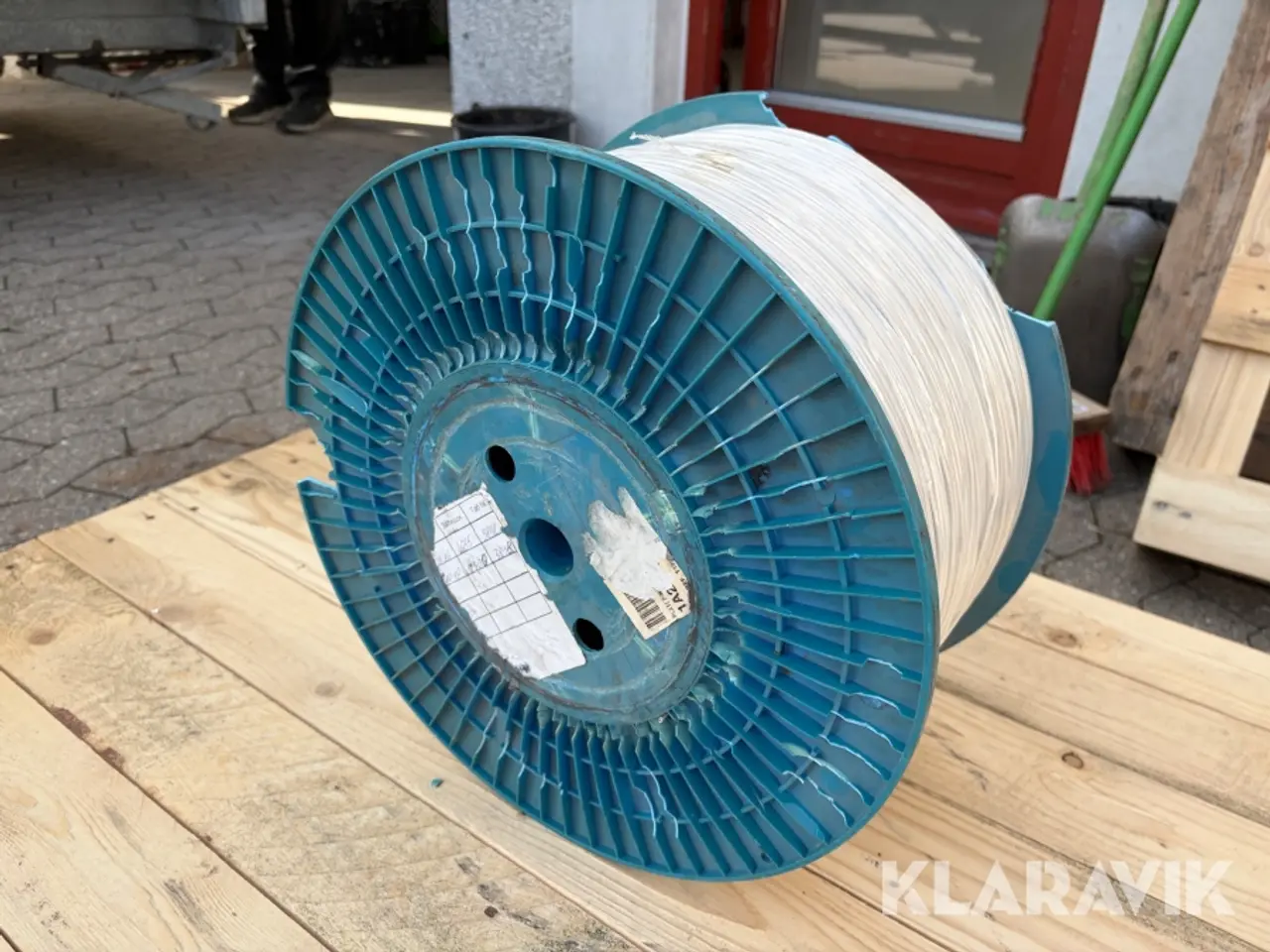 Billede 1 - Tromle med 3000 m NKT Cables - 1x0,75