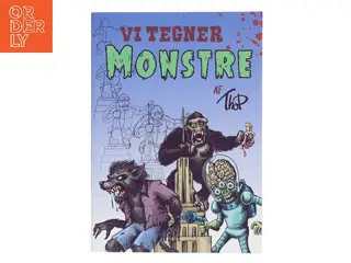 Vi tegner monstre af Thomas Friis Pedersen (Thop) (Bog)