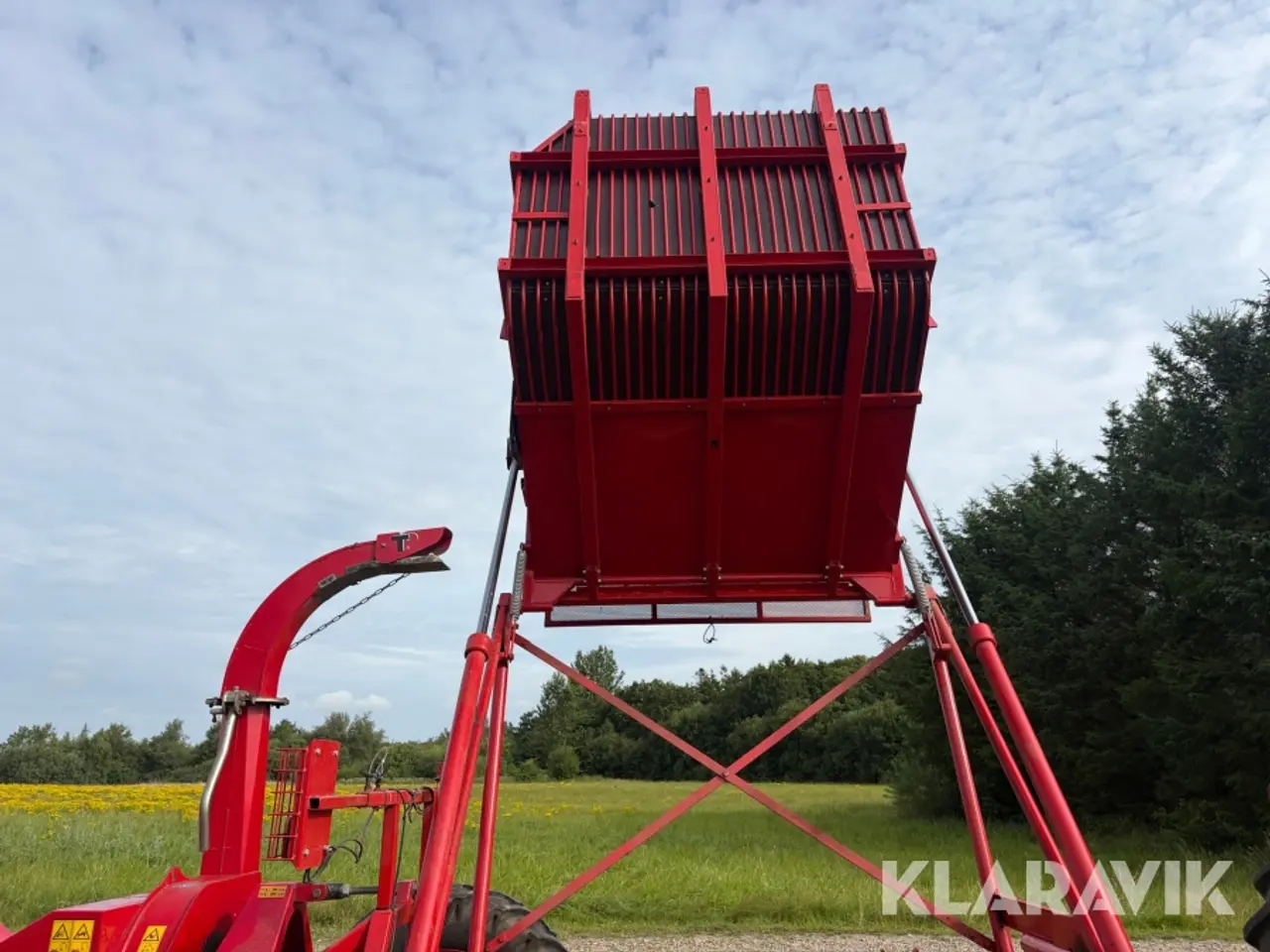 Billede 11 - Flishugger med vogn TP 150