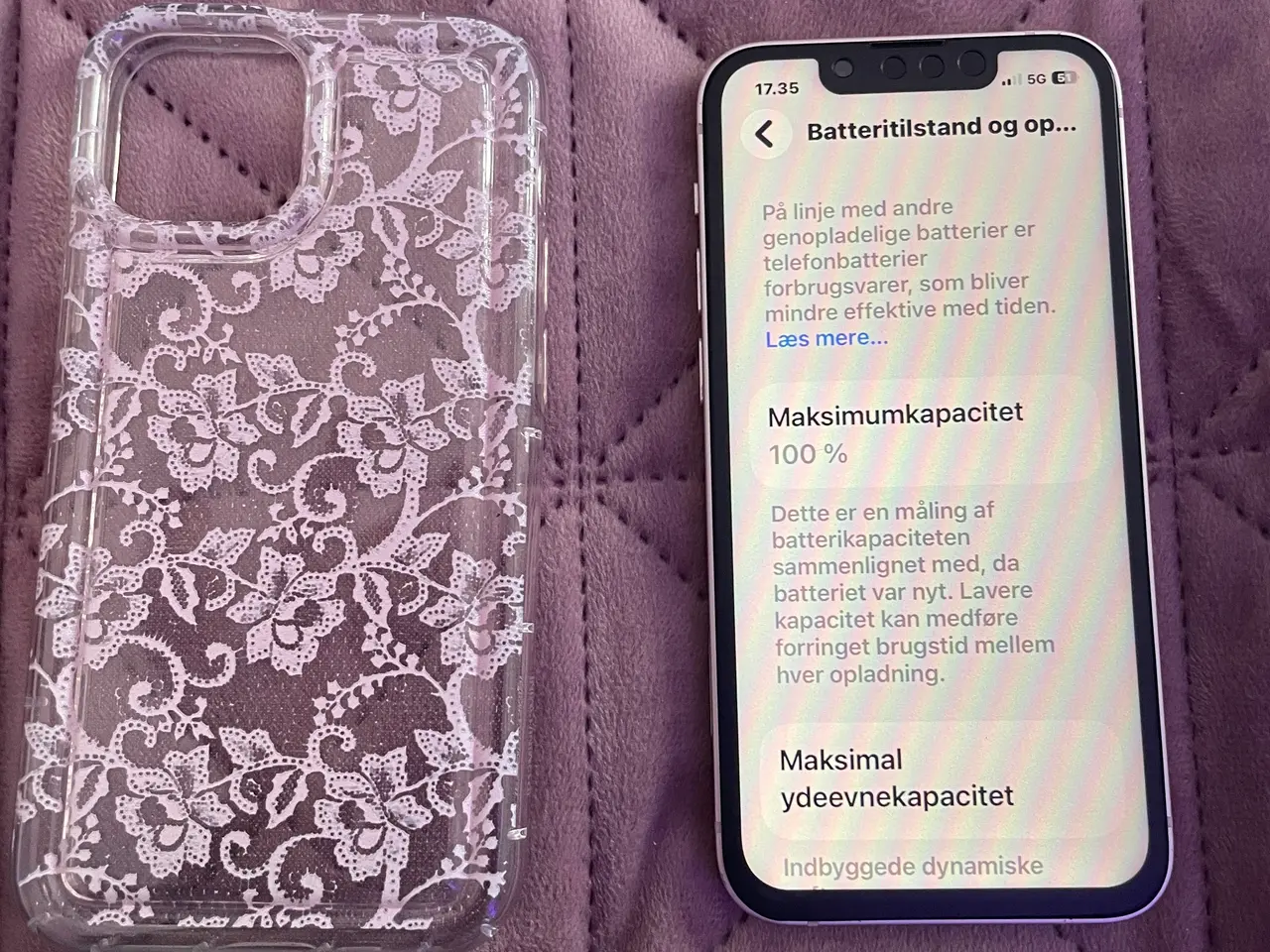 Billede 2 - IPHONE 13 MINI ROSA 128 GB