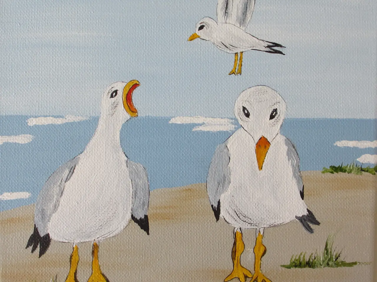 Billede 1 - ACRYL-MALERI nr. 473