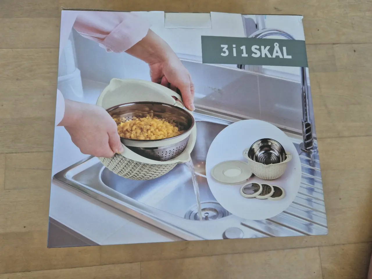 Billede 1 - 3-i-1 skål – ny i æske