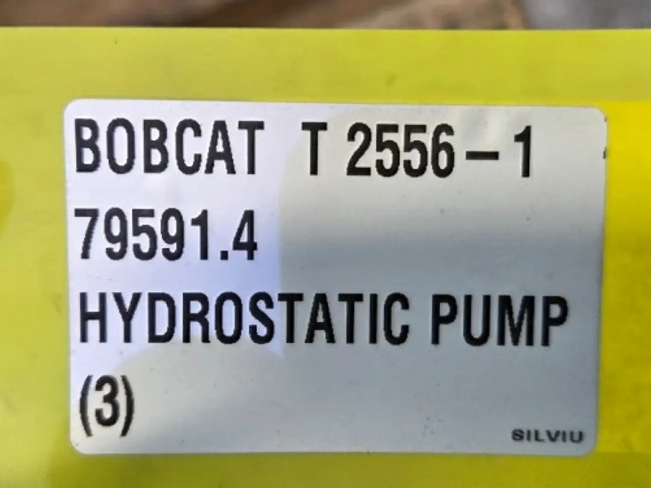 Billede 16 - Bobcat T2556 Hydrostatic Pumpe 79591.4   (3)
