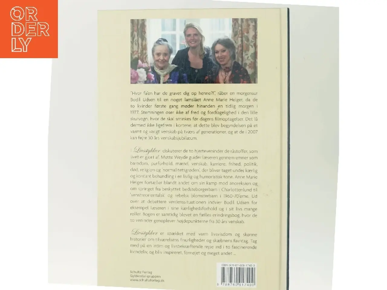 Billede 3 - Livsstykker : Bodil Udsen og Anne Marie Helger i samtale af Mette Weyde (Bog)