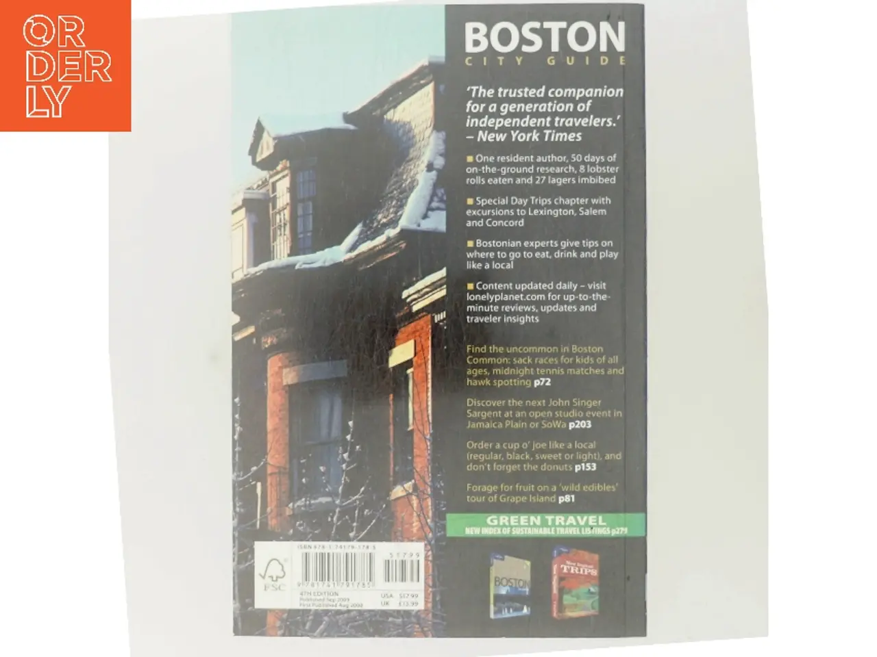Billede 3 - Boston City Guide af Lonely Planet (Bog)