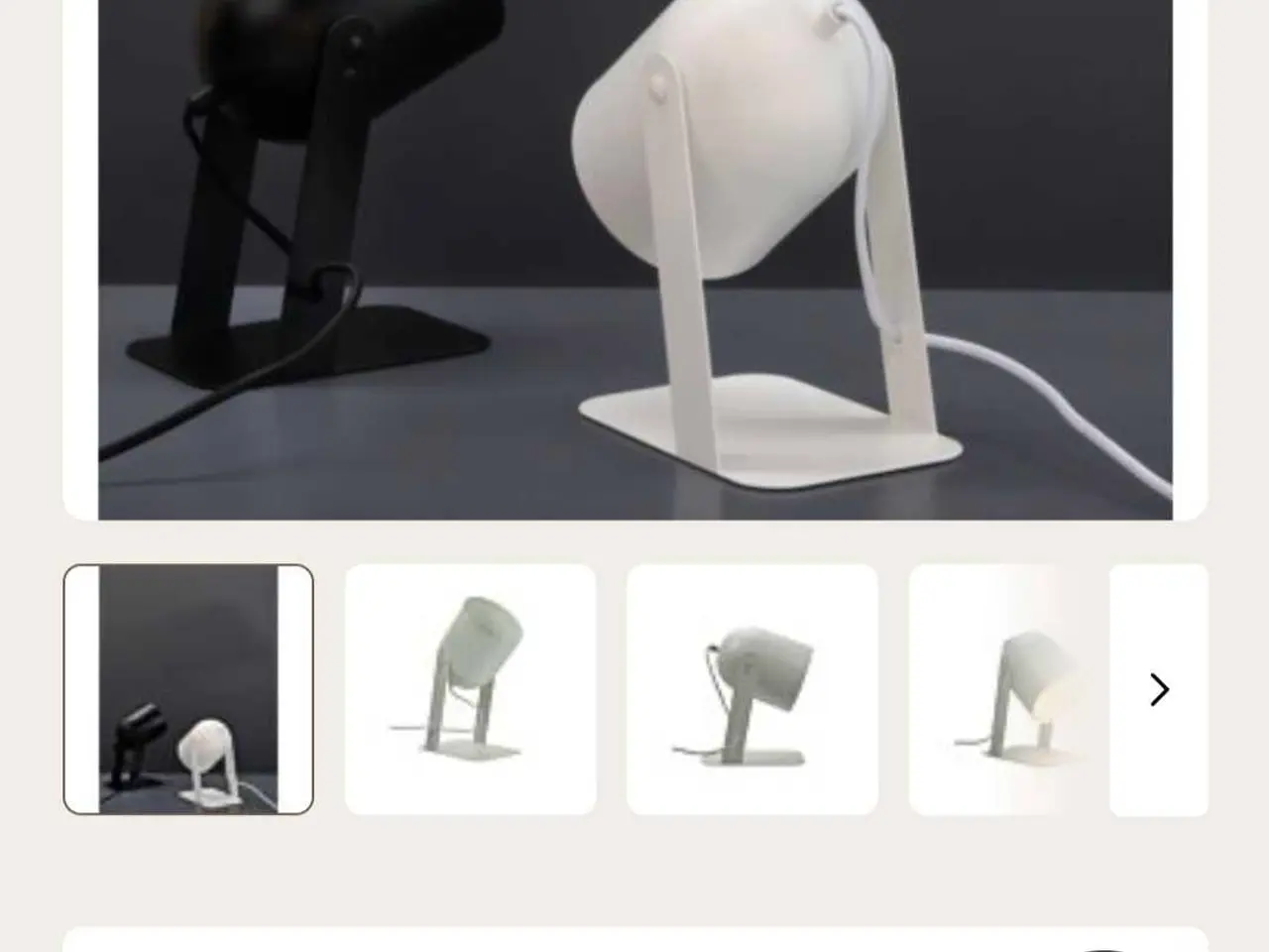 Billede 3 - Dyberg Larsen Shanghai bordlampe hvid