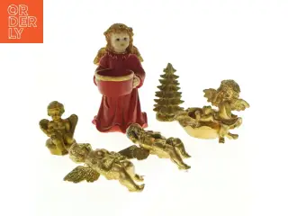 Julepynt figurer som Juleengle (str. 15 cm)