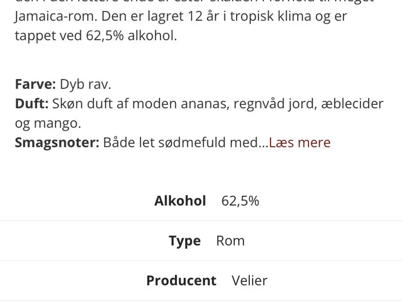 Billede 5 - Vale Royal Rom 12års fra Jamaica
