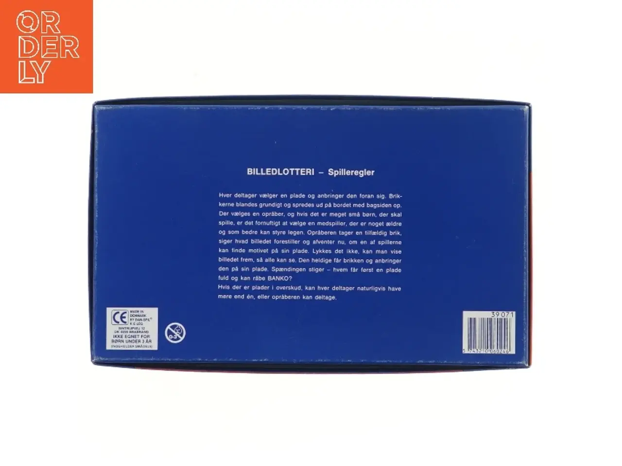 Billede 3 - Billedlotteri spil fra Danspil (str. 32,5x19,5 cm)