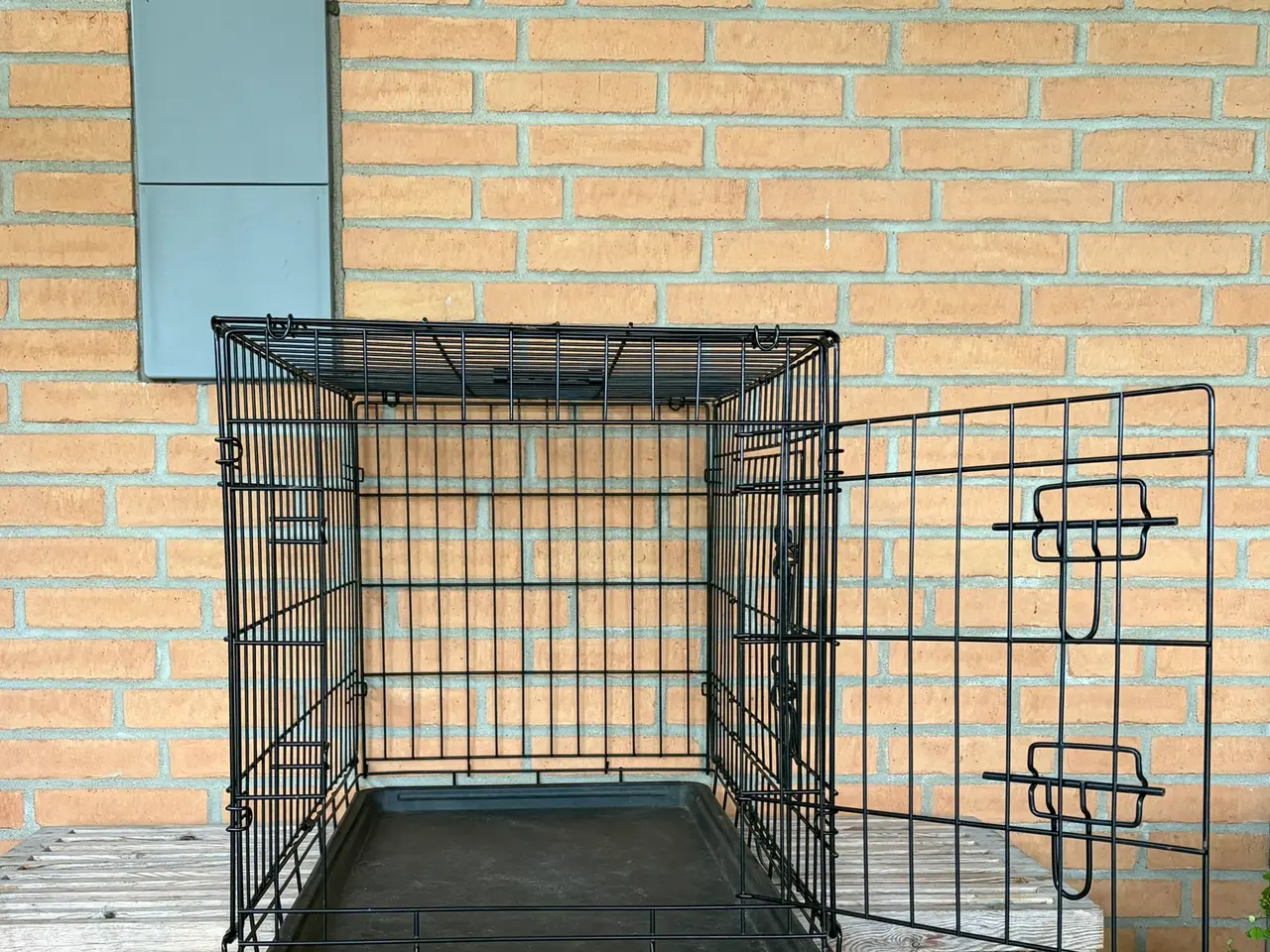 Billede 7 - Hundebur med twin door, sammenklappeligt