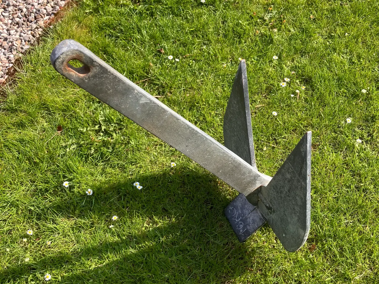 Billede 2 - 16 kg galvaniseret anker