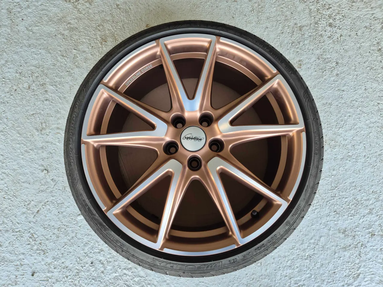 Billede 4 - Speedline SL6 Vettore 8.5x19, 5x114,3 ET40, Bronze