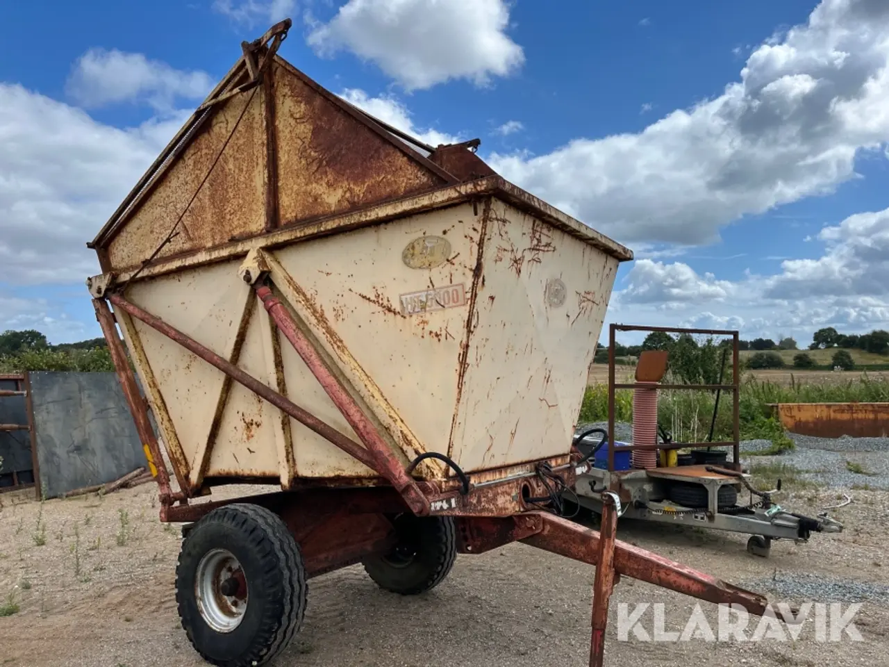 Billede 4 - Højtipvogn Vicon HT 5000