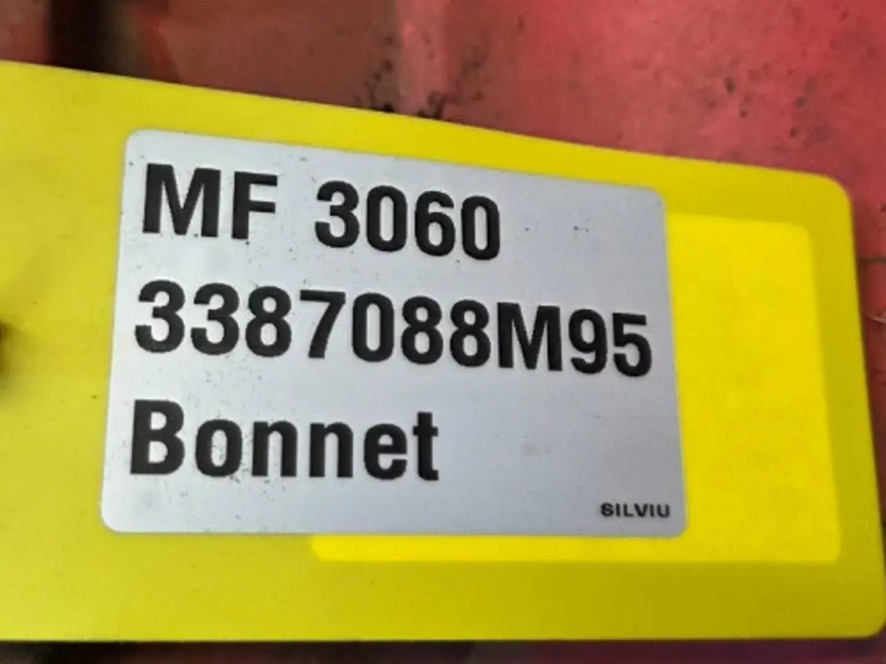 Billede 18 - Massey Ferguson 3060 Motorhjelm 3387088M95