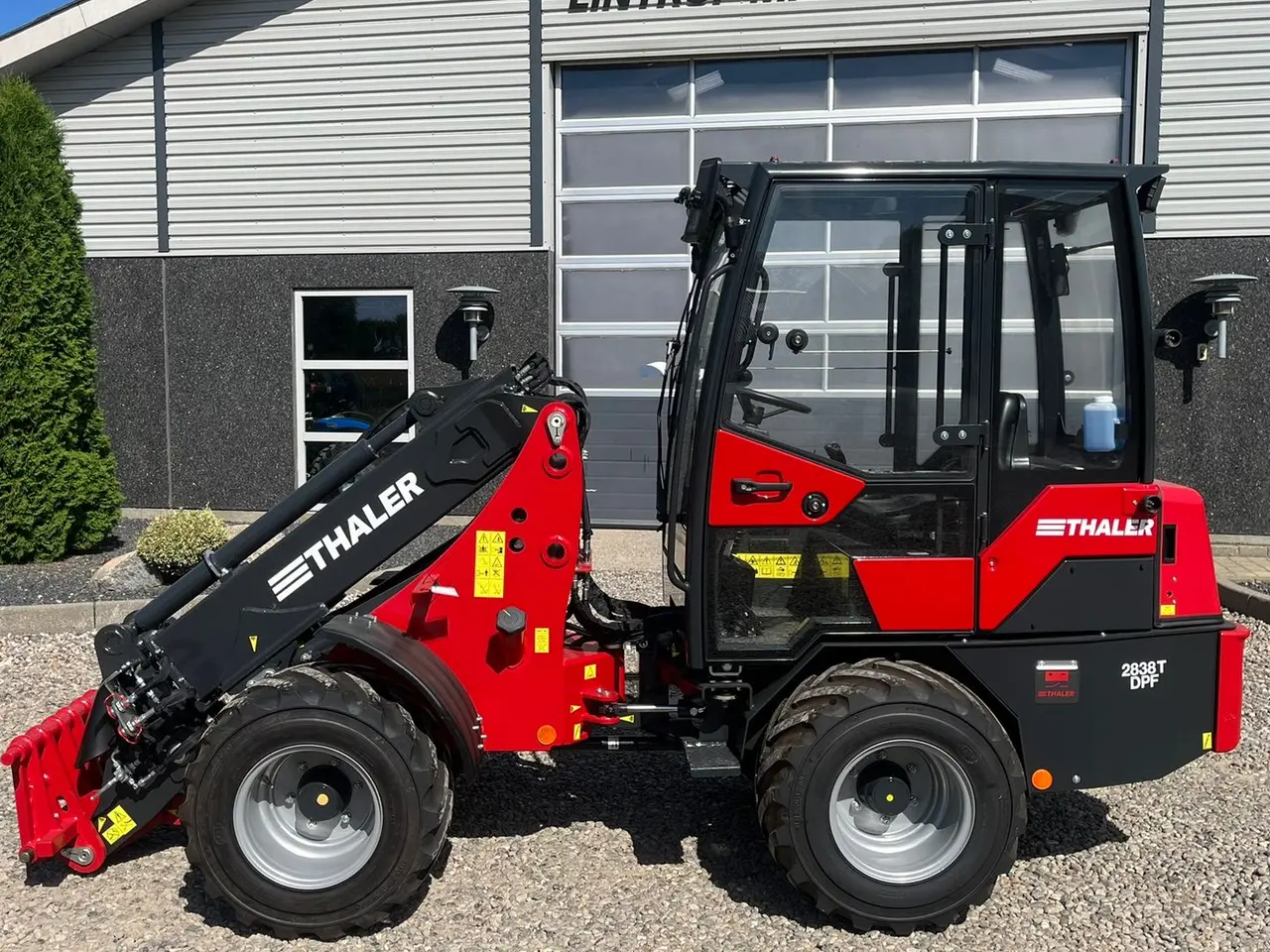 Billede 14 - Thaler 2838T DPF teleskoparm, kabine og brede hjul