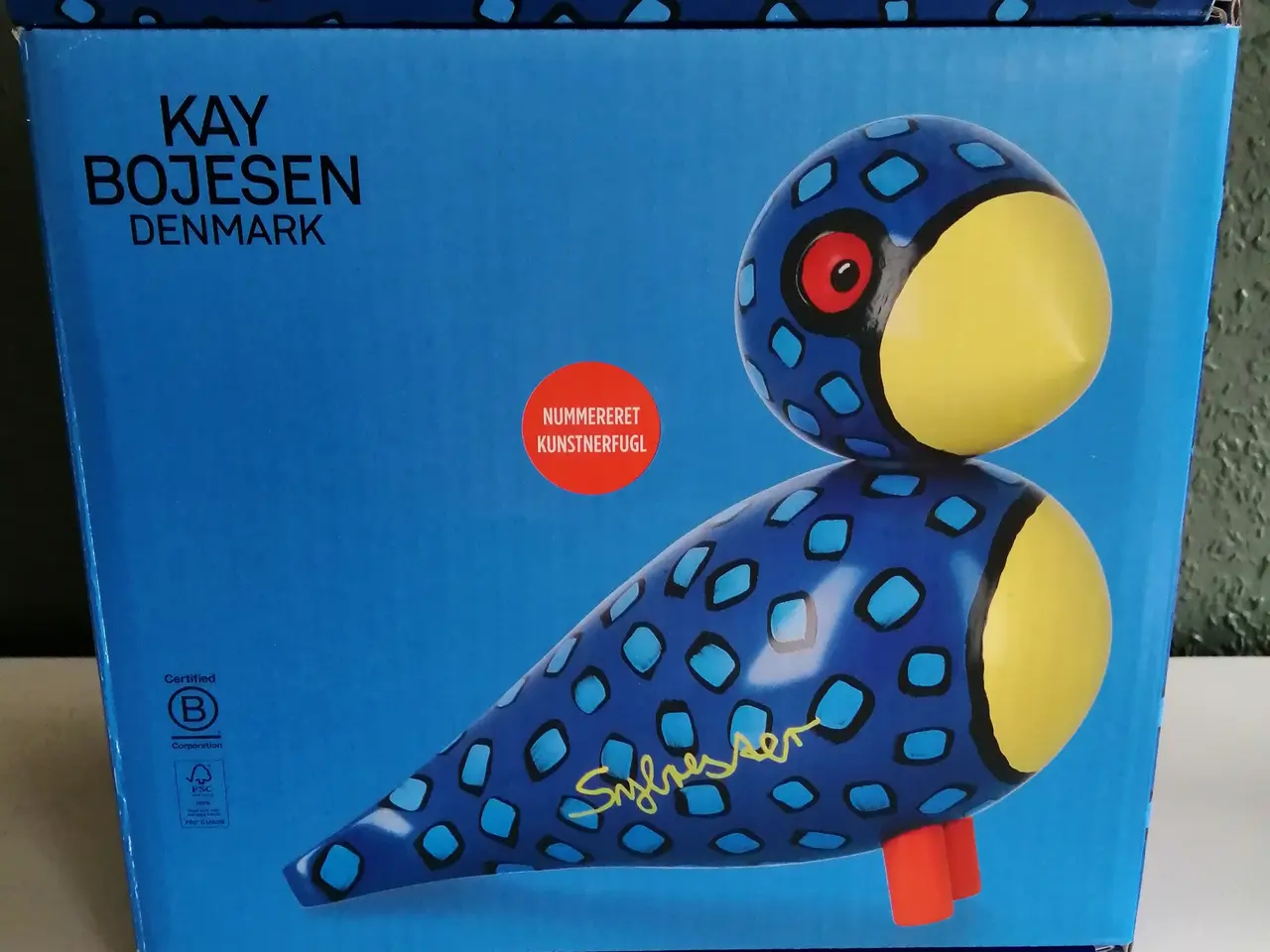 Billede 4 - Kay Bojesen Kunst Fugl Leif Sylvester