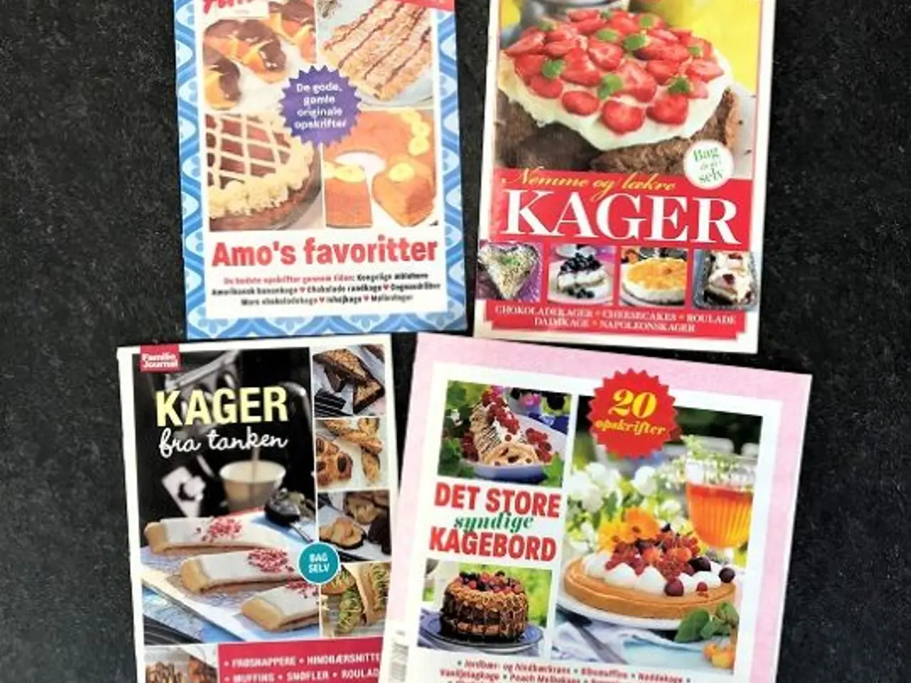 Billede 2 - Kogebøger - hæfter med kageopskrifter m.m.