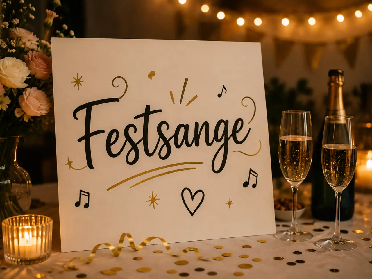 Billede 3 - Personlige festsange forfattes
