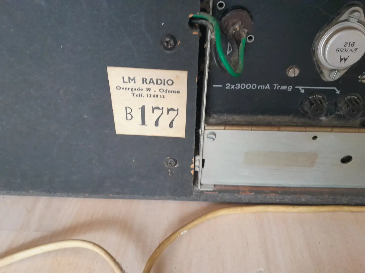 Billede 4 - Arena T2500H stereoradio i trækabinet