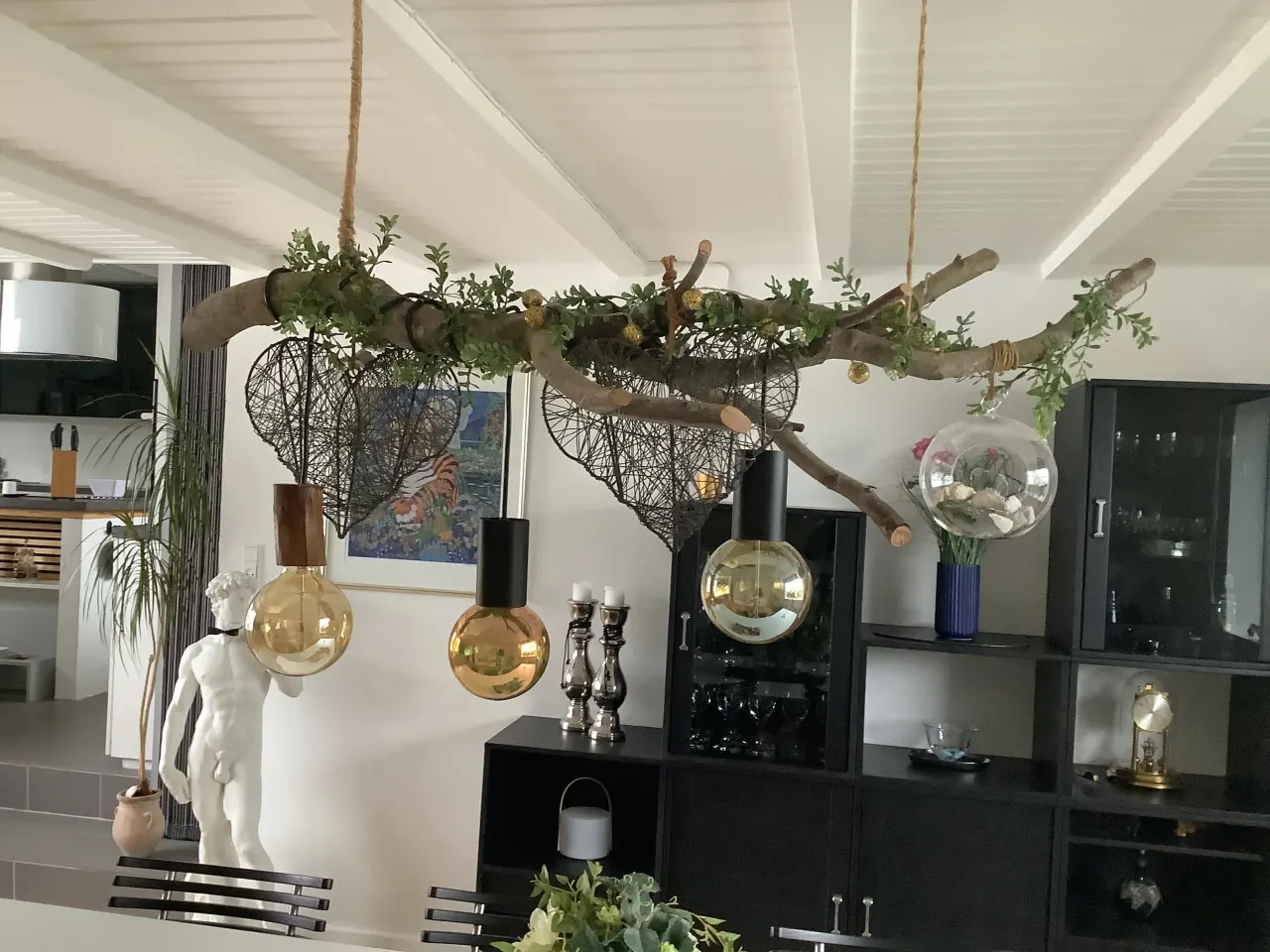 Billede 1 - Loft lampe med Lene Bjerre pynt - 🪷🪻🌼