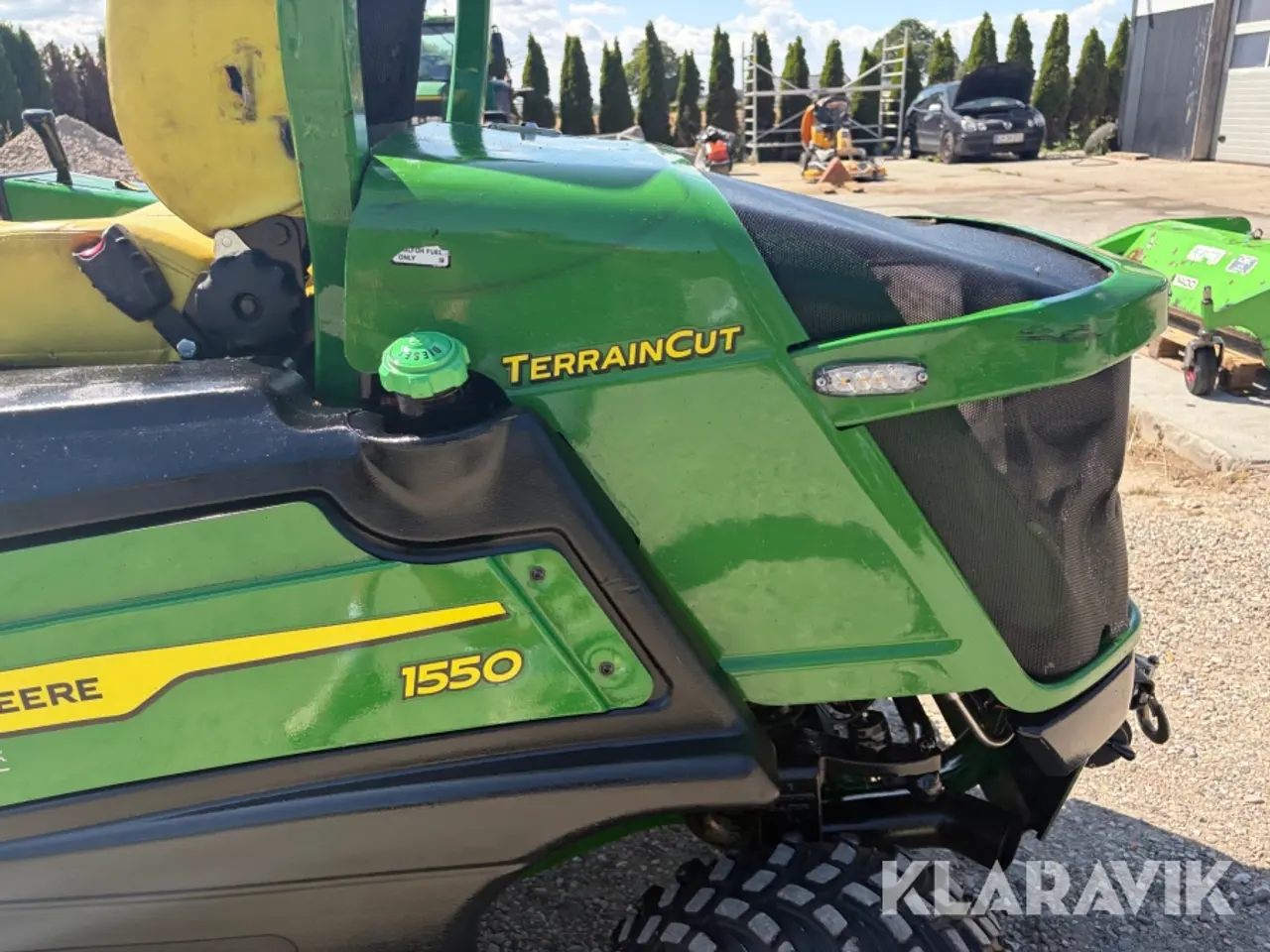 Billede 12 - Græsslåmaskine John Deere 1550 M TerrainCut 62” FA