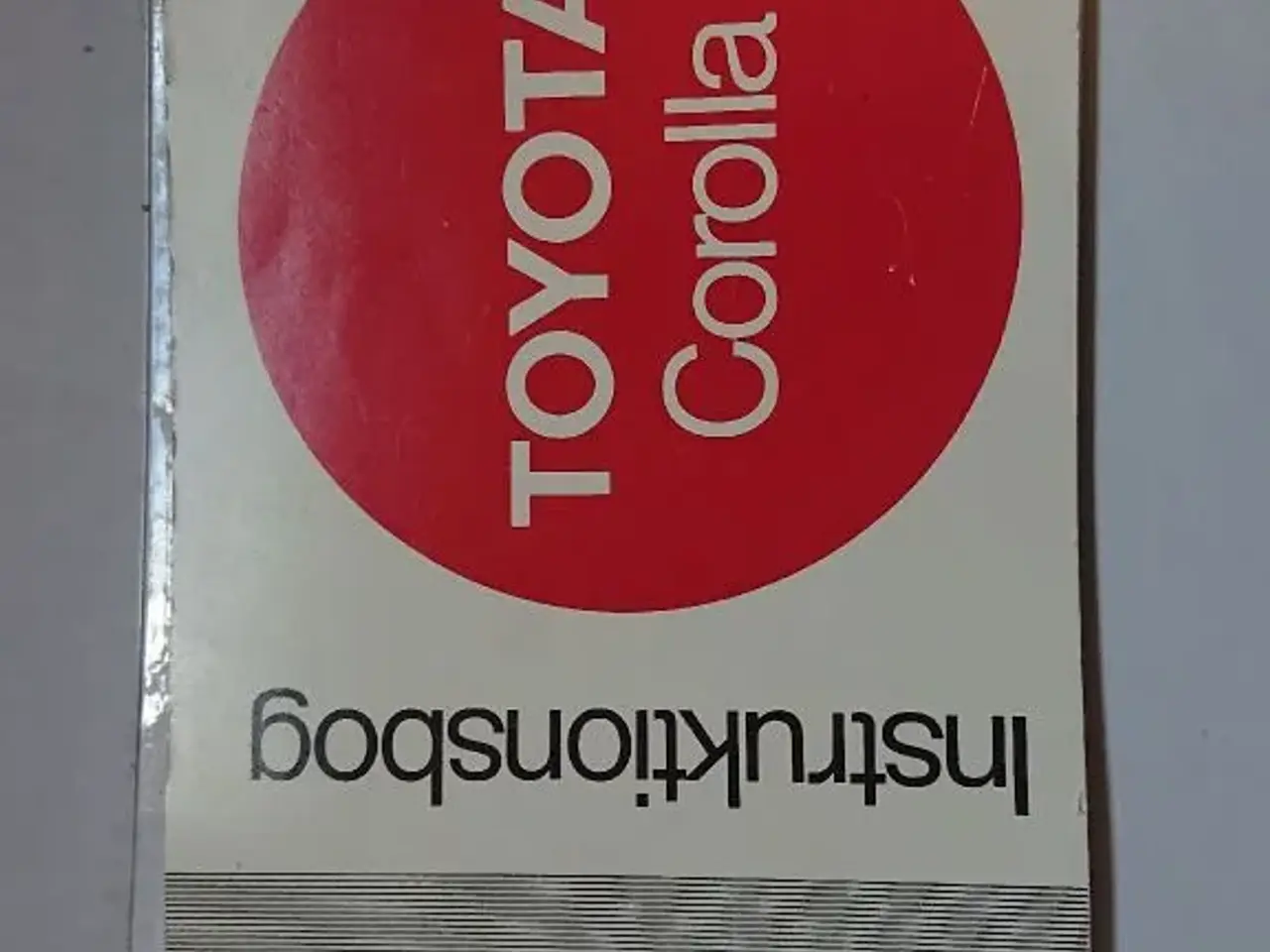 Billede 1 - manual/toyota corolla