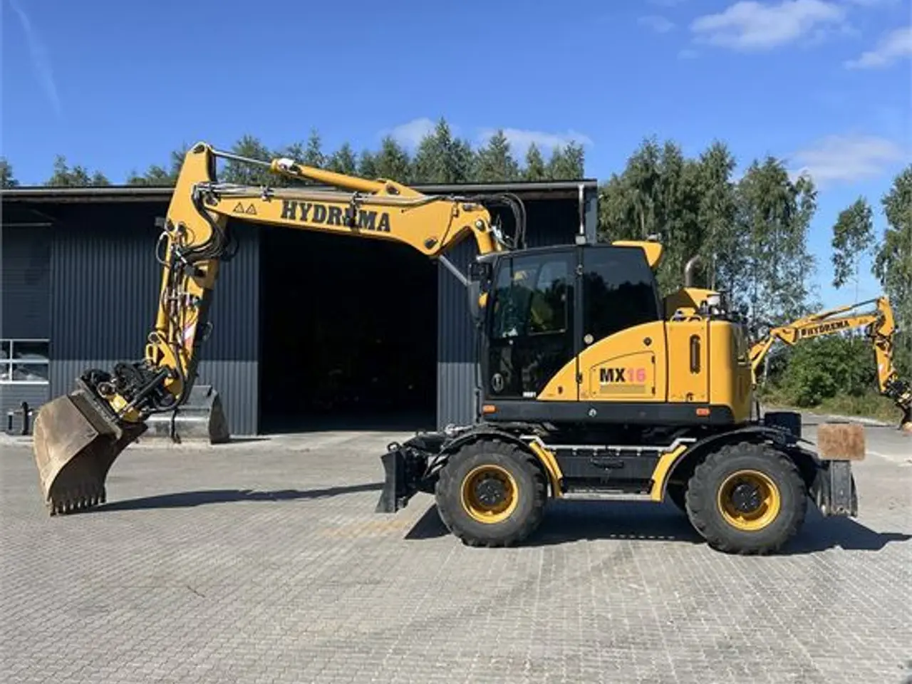 Billede 2 - Hydrema MX16 - 19 ton - Engcon Rotortilt - Meget god stand / really good condition!