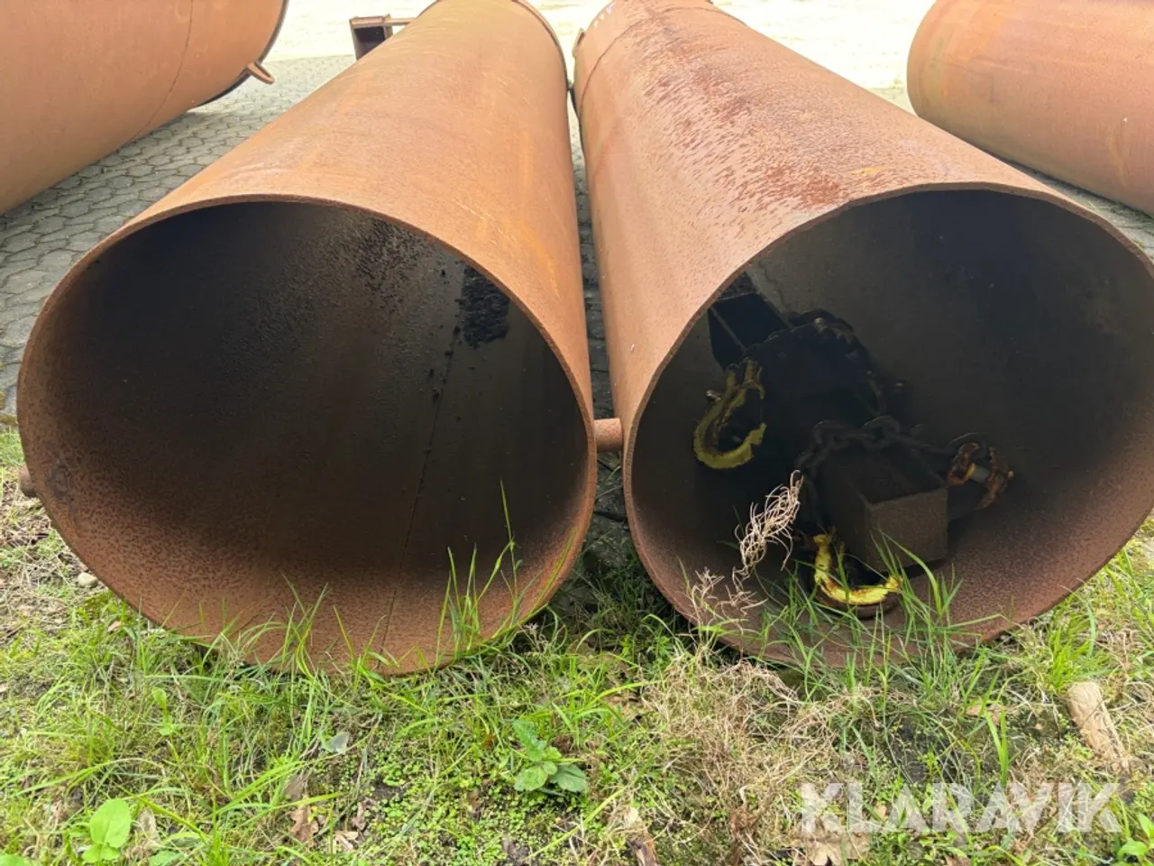 Billede 9 - Casing jern rør Ø. 3000x680mm 2 styk