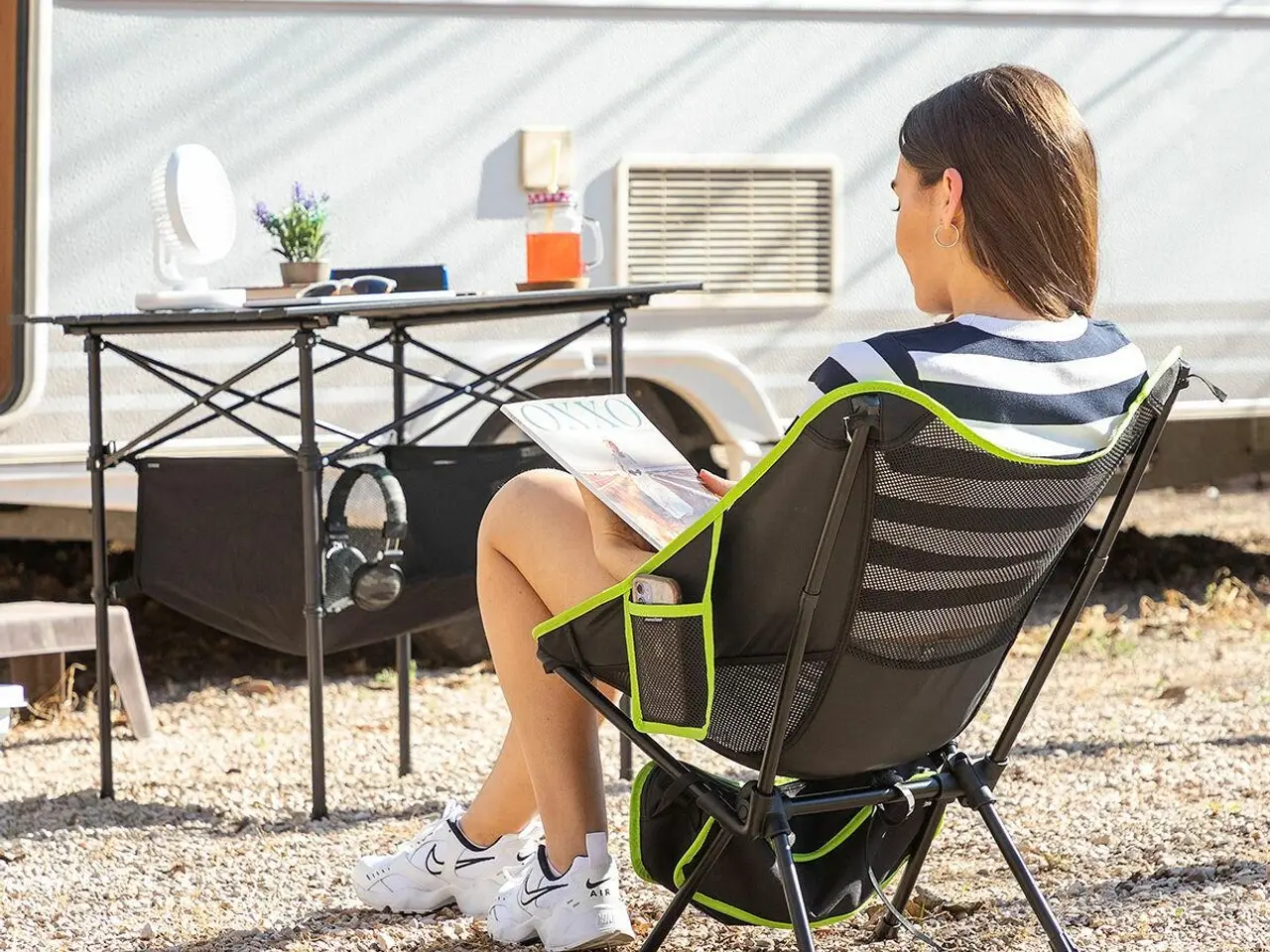Billede 2 - Sammenklappelig campingstol Folstul