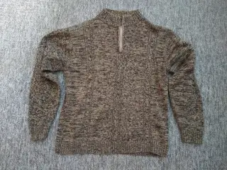 Sweater strik-trøje, str. XL